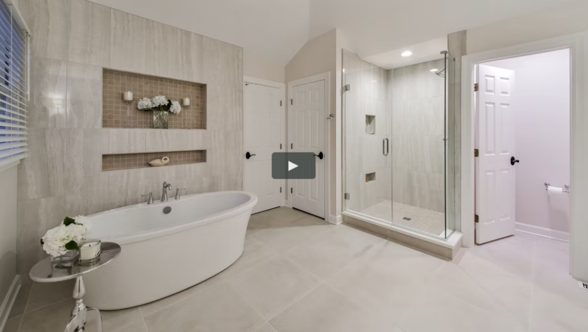 Gerry and Tina’s Naperville Master Bathroom Remodel Video