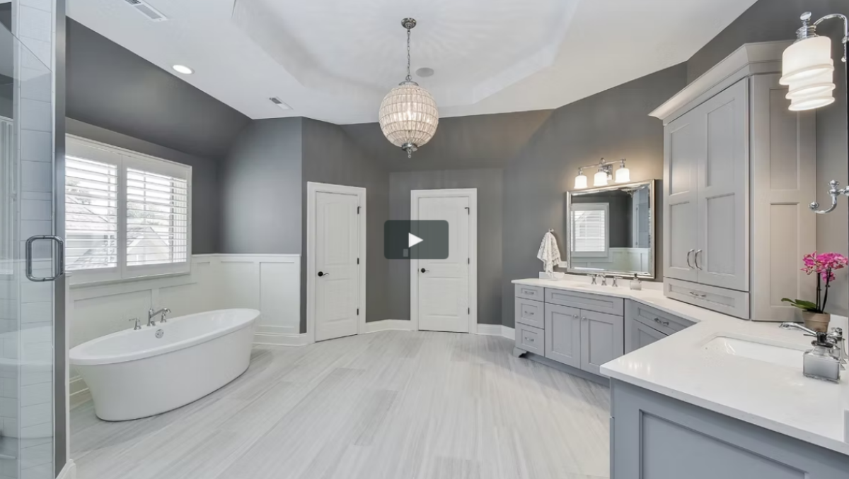 Rob and Michelle’s Naperville Master Bathroom Remodel Video