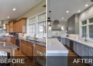Kitchen Remodel Before & After Pictures