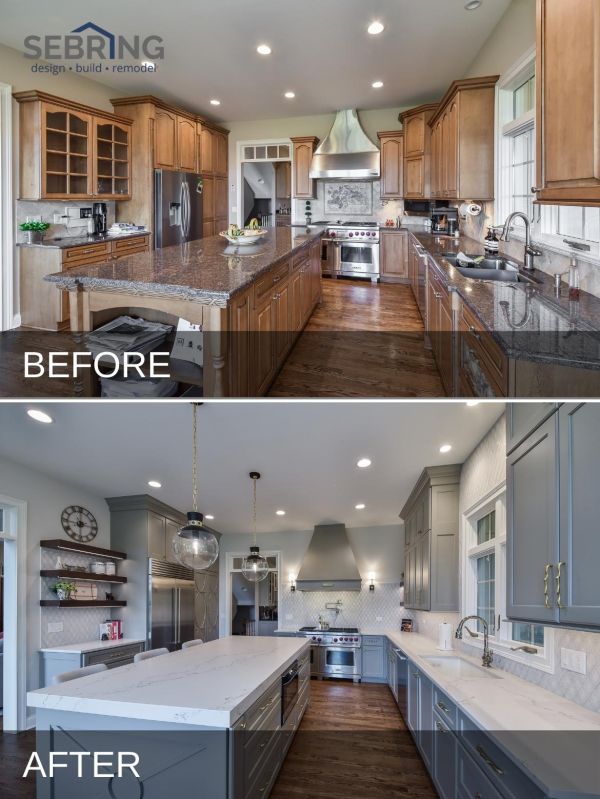 Marcie & Roger's Geneva Kitchen Remodel Before & After Pictures ...