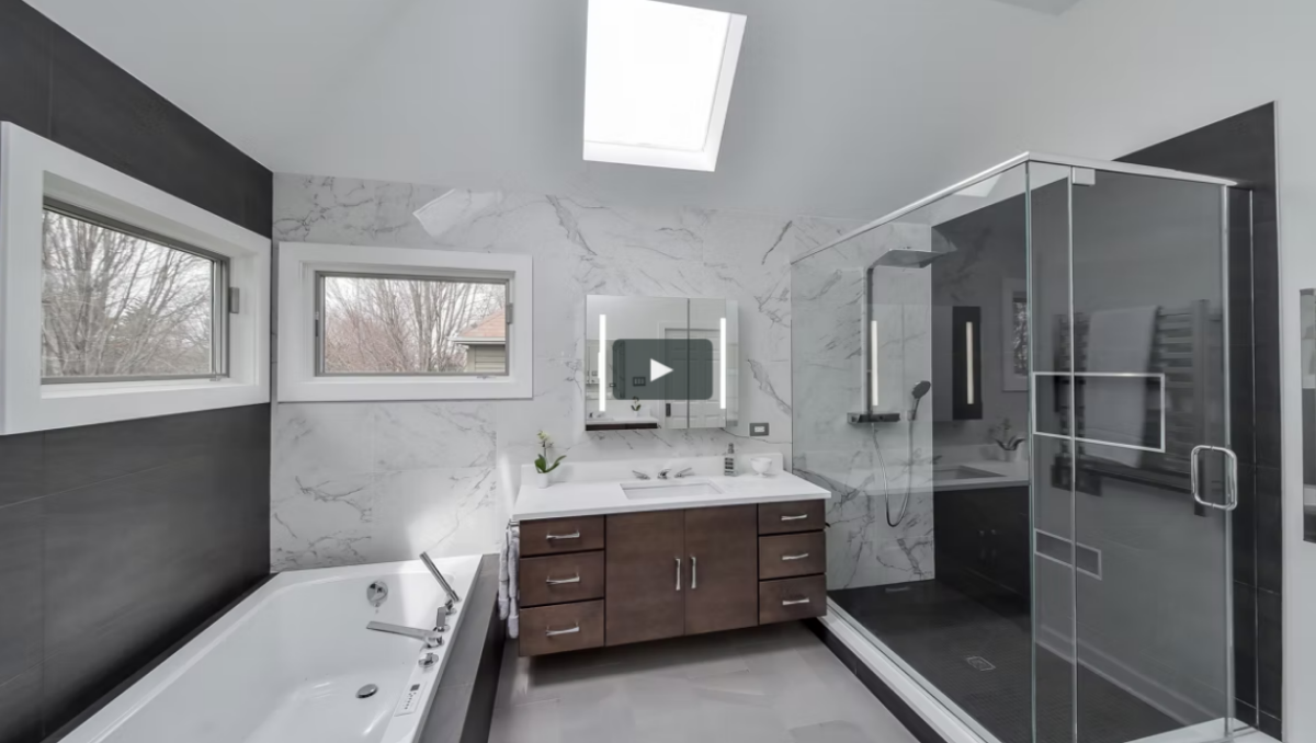 Doug and Brenda’s Naperville Master Bathroom Remodel Video