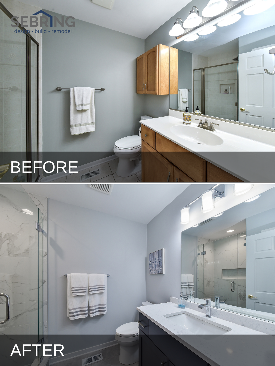 Bathrooms Remodel Before and After Pictures