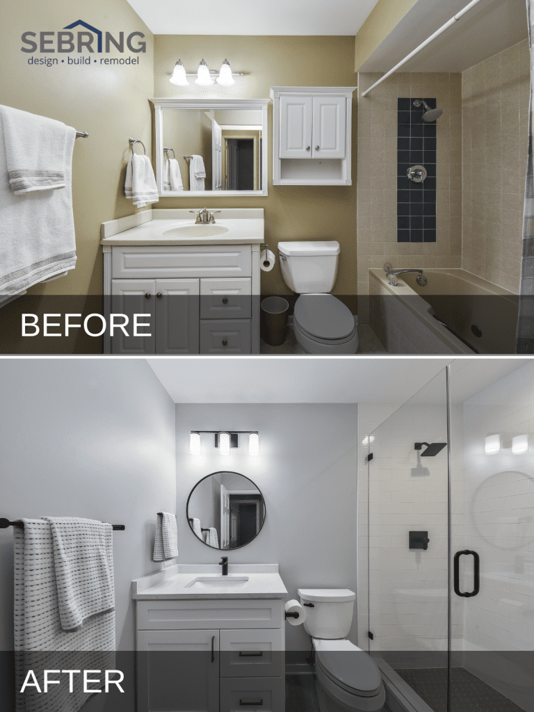 Bathrooms Remodel Before and After Pictures