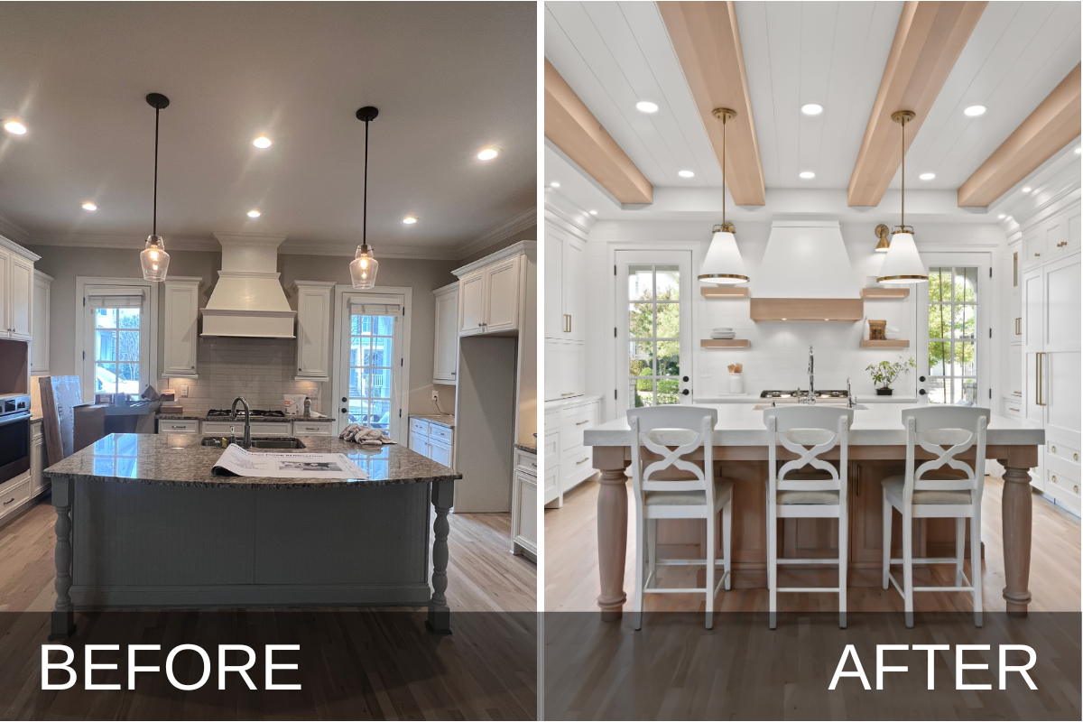 Shelley Franklin Kitchen Remodel Before and After Pictures
