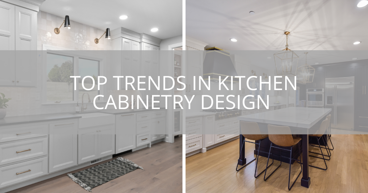 Top Trends In Kitchen Cabinetry Design
