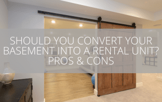 Should You Convert Your Basement Into a Rental Unit