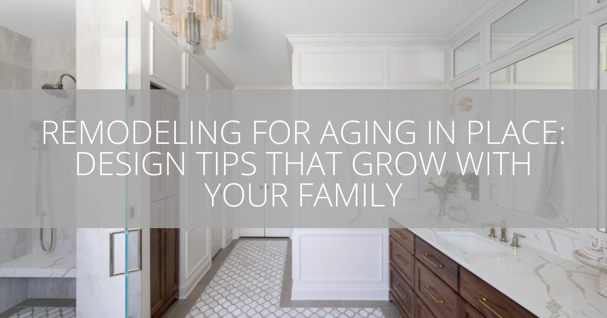 Remodeling for Aging in Place