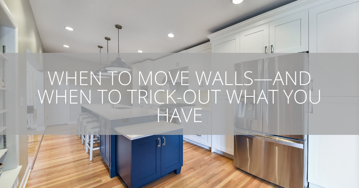 When to Move Walls