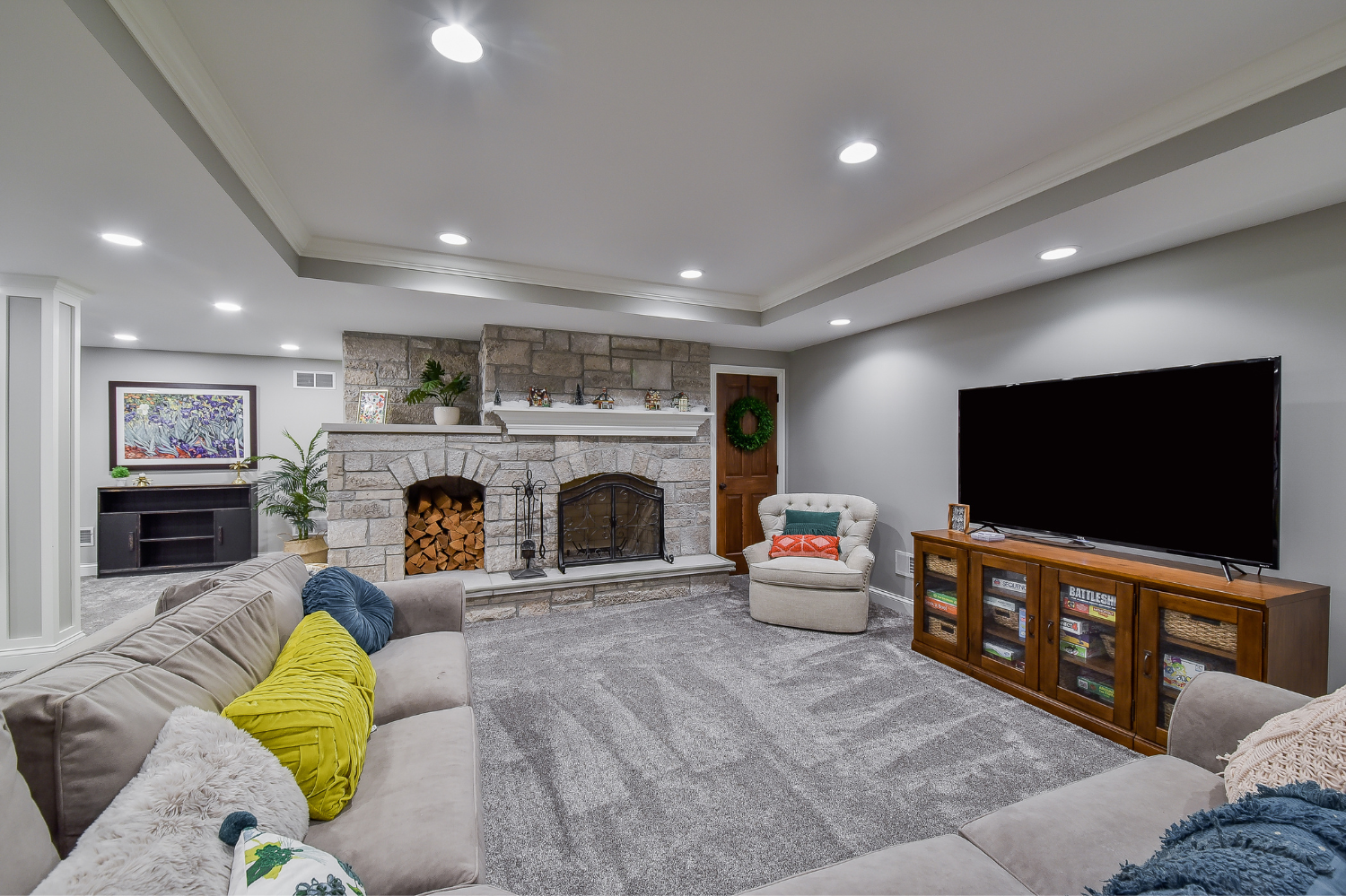 Basement Entertainment Room Ideas
