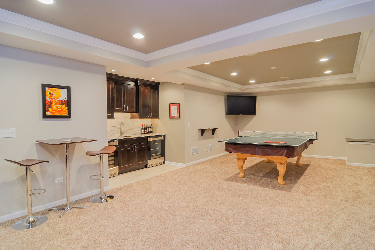 Basement Entertainment Room Ideas