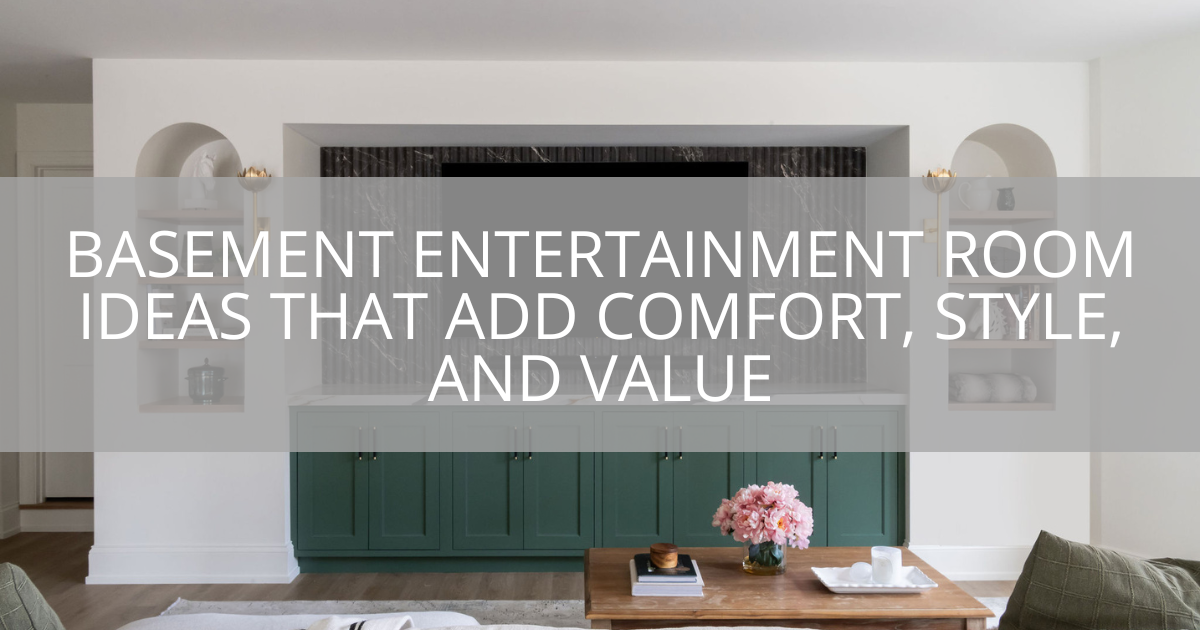Basement Entertainment Room Ideas