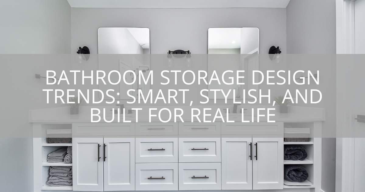 Bathroom Storage Design Trends
