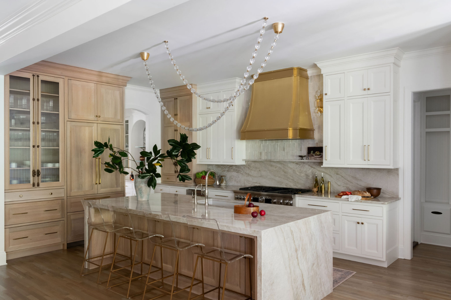 Golden Elegance Kitchen Remodel
