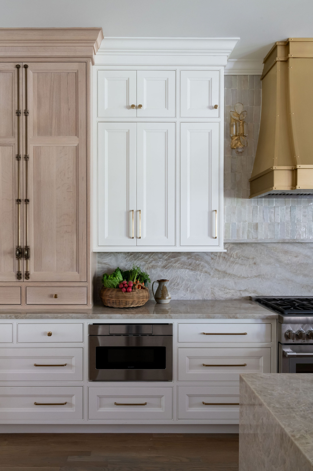 Golden Elegance Kitchen Remodel