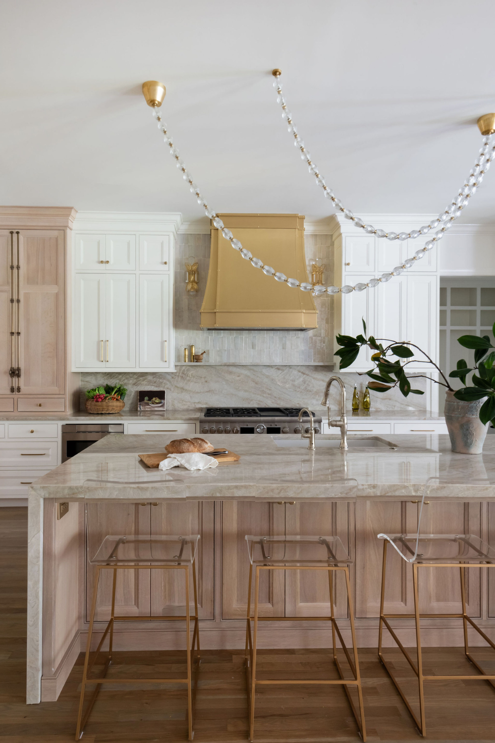 Golden Elegance Kitchen Remodel