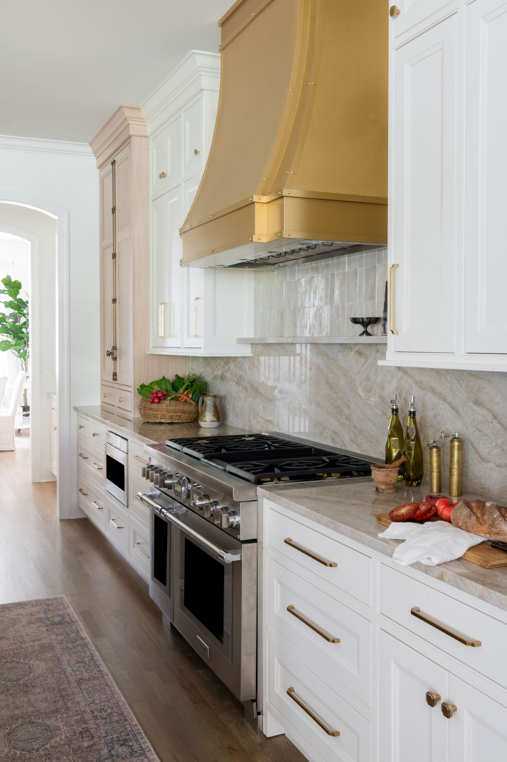 Golden Elegance Kitchen Remodel