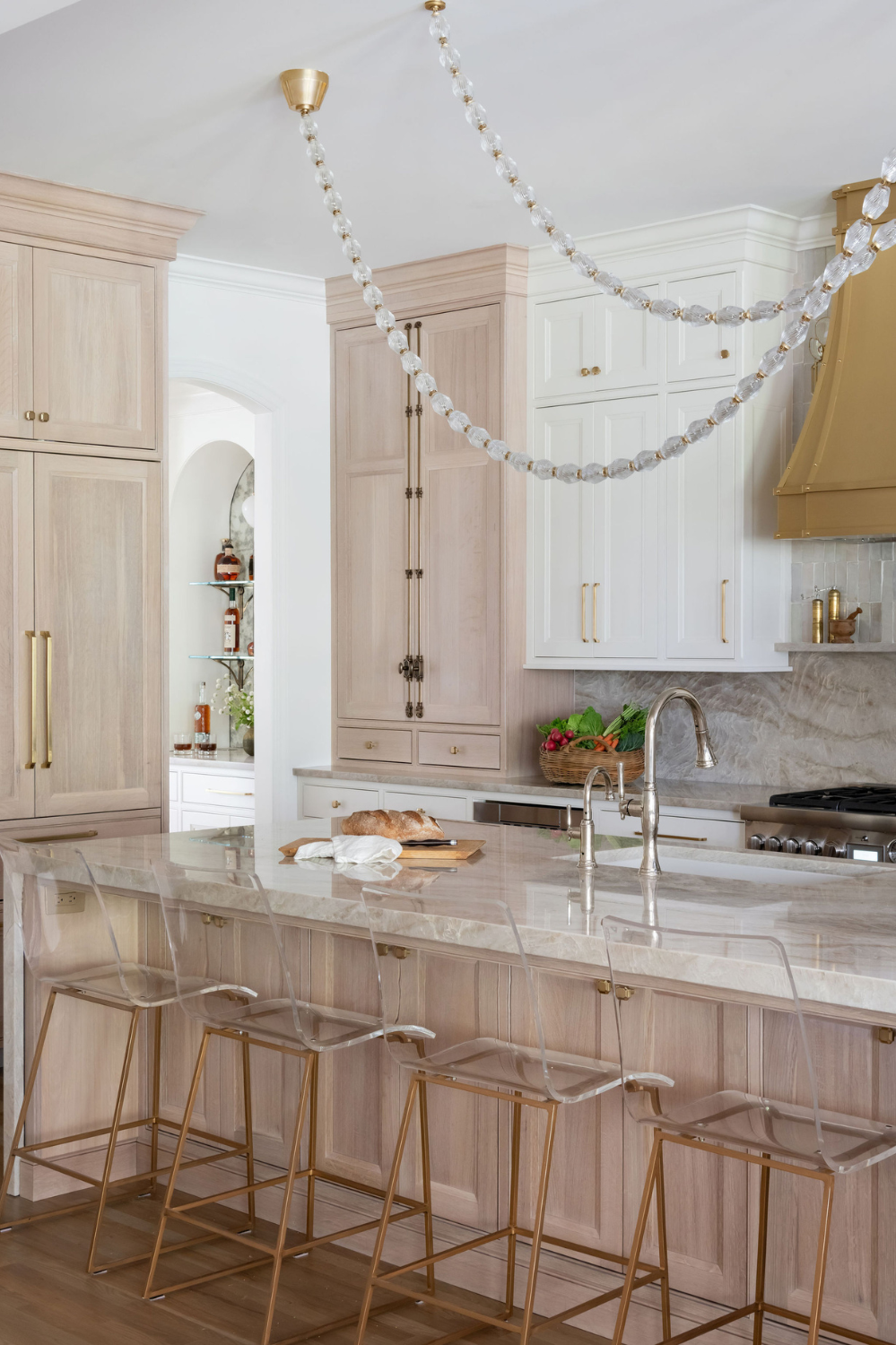 Golden Elegance Kitchen Remodel