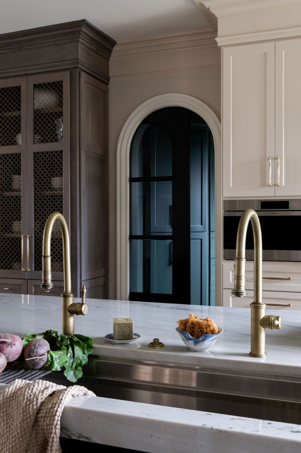 Refined Contrast Kitchen Remodel