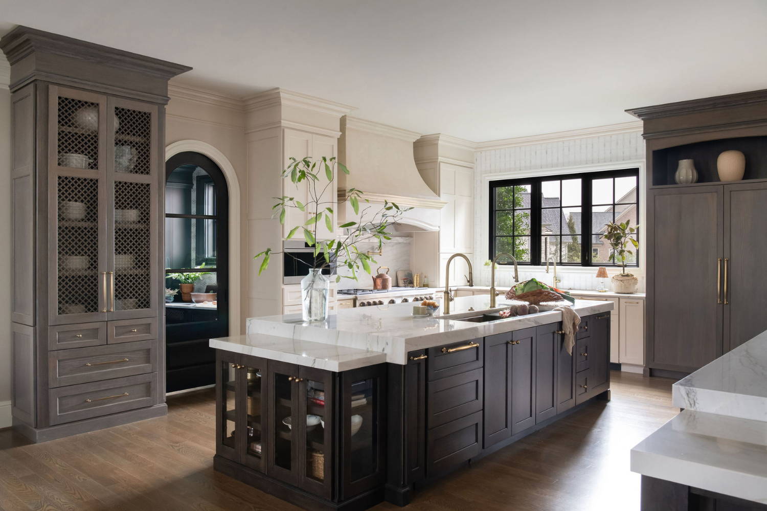 Refined Contrast Kitchen Remodel