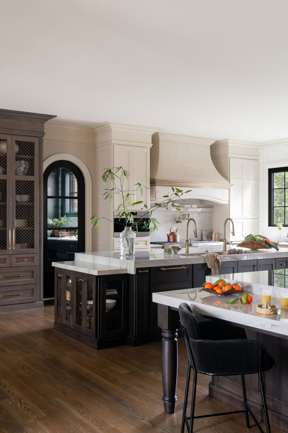 Refined Contrast Kitchen Remodel