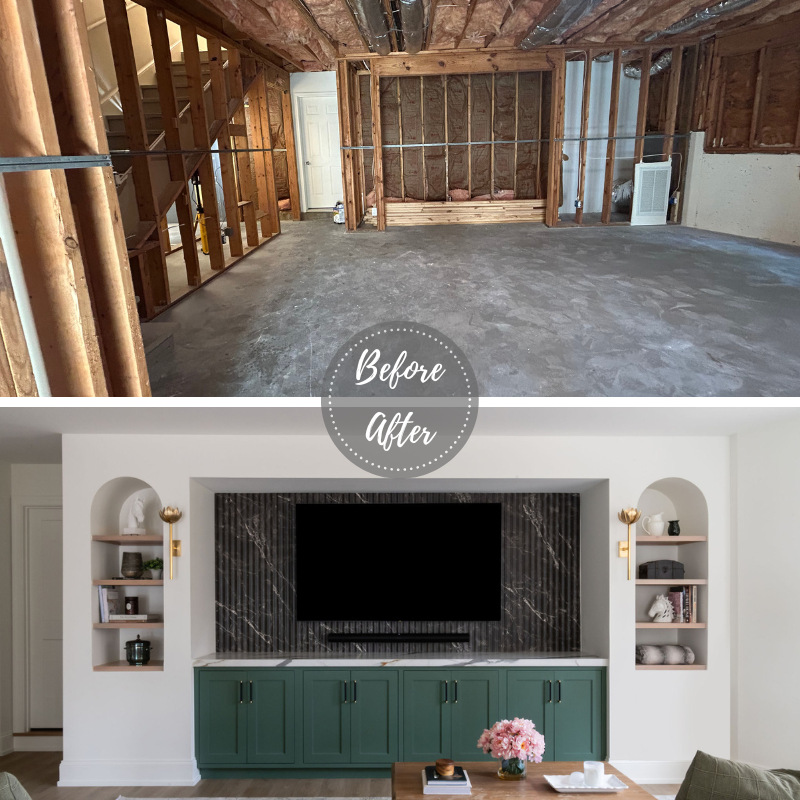 Elevated Living Basement Remodel